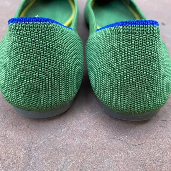 Rothy's  |  The Point  |  Green  |  Women's 7.5 - Picture 9 of 10